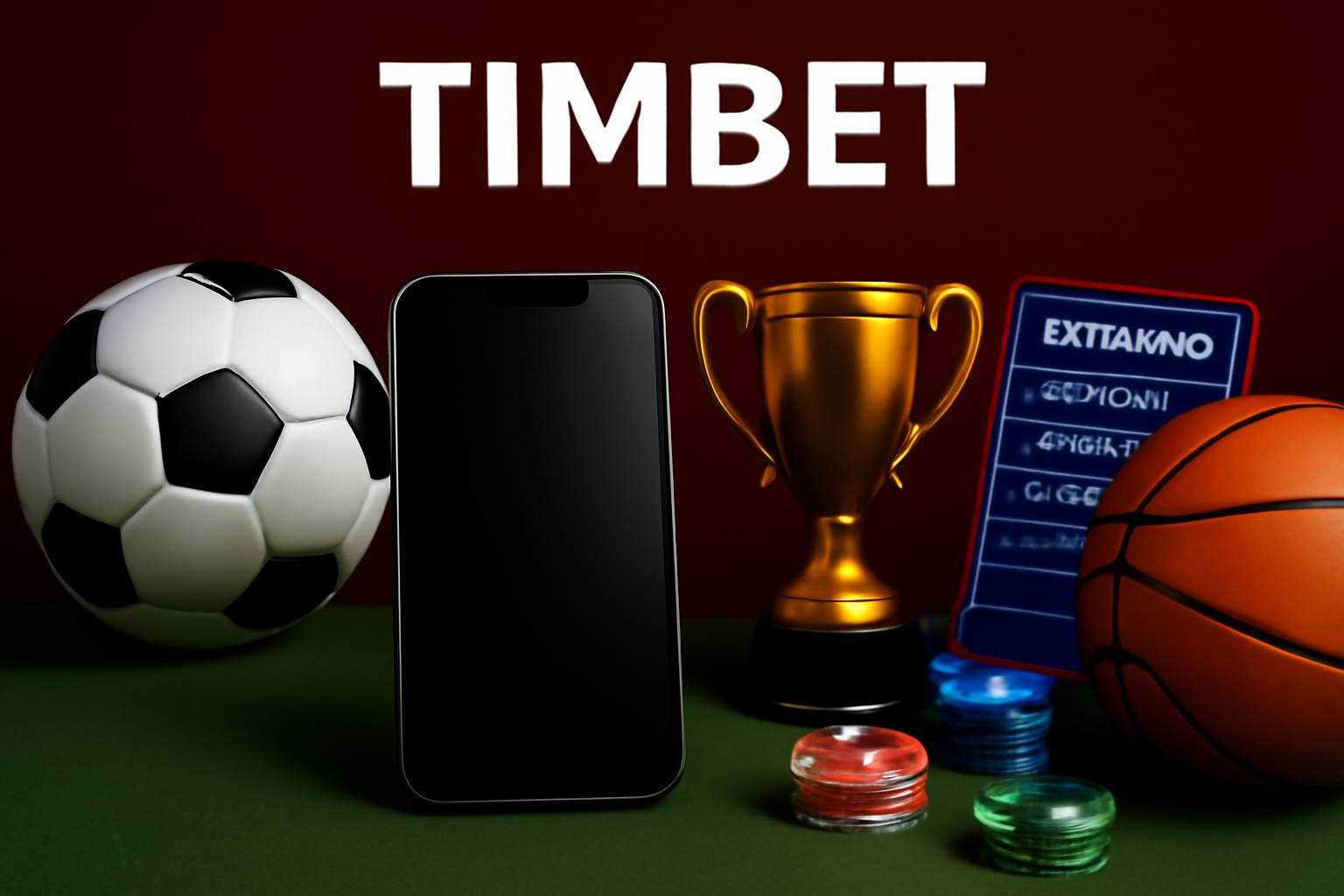 Apostas esportivas no cassino online TIMBET