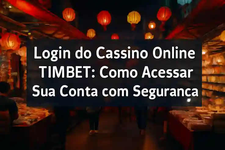 Registro na TIMBET Garante Acesso a uma Vasta Seleção de jogo
